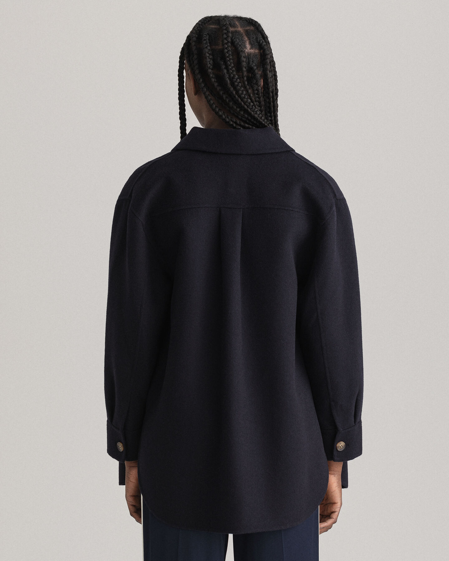 Met de hand gestikt overhemdjack