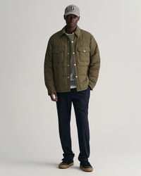 Gewatteerd overhemdjack