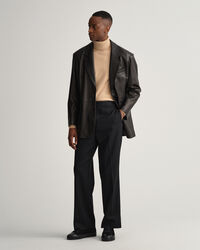 Trui met rolkraag van katoen-kasjmiermix