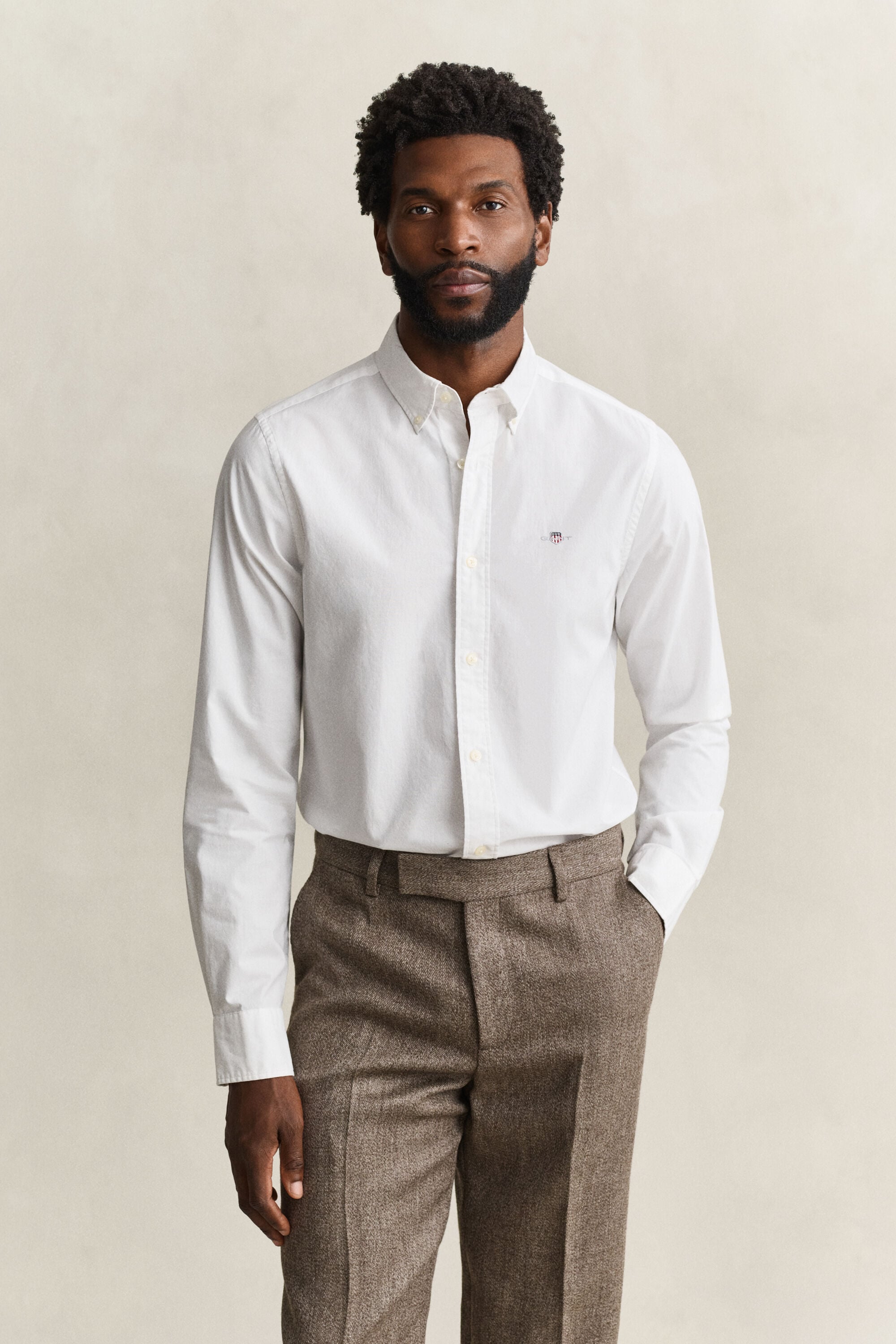 Classic Slim poplin overhemd