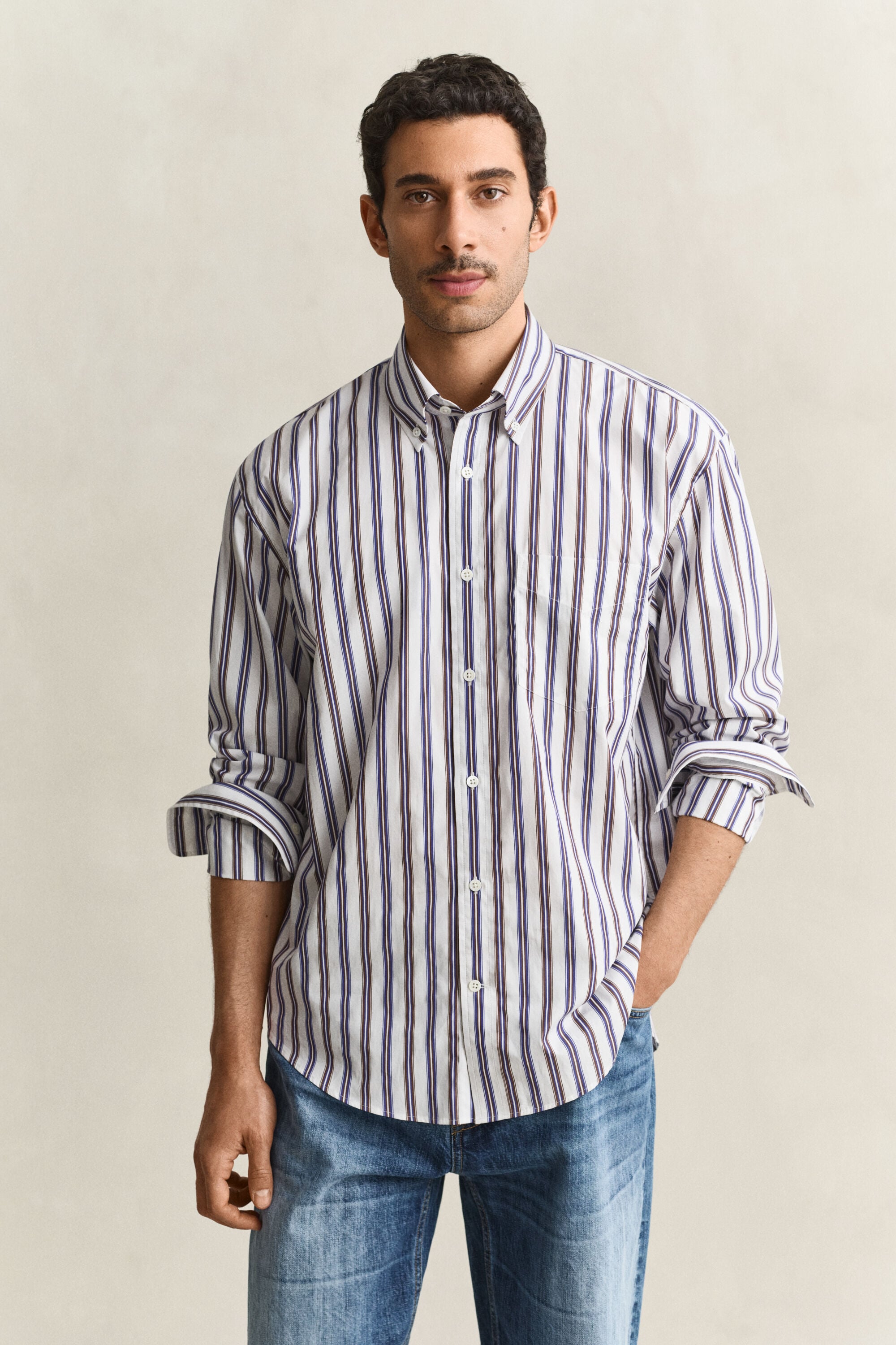Pinnacle poplin overhemd