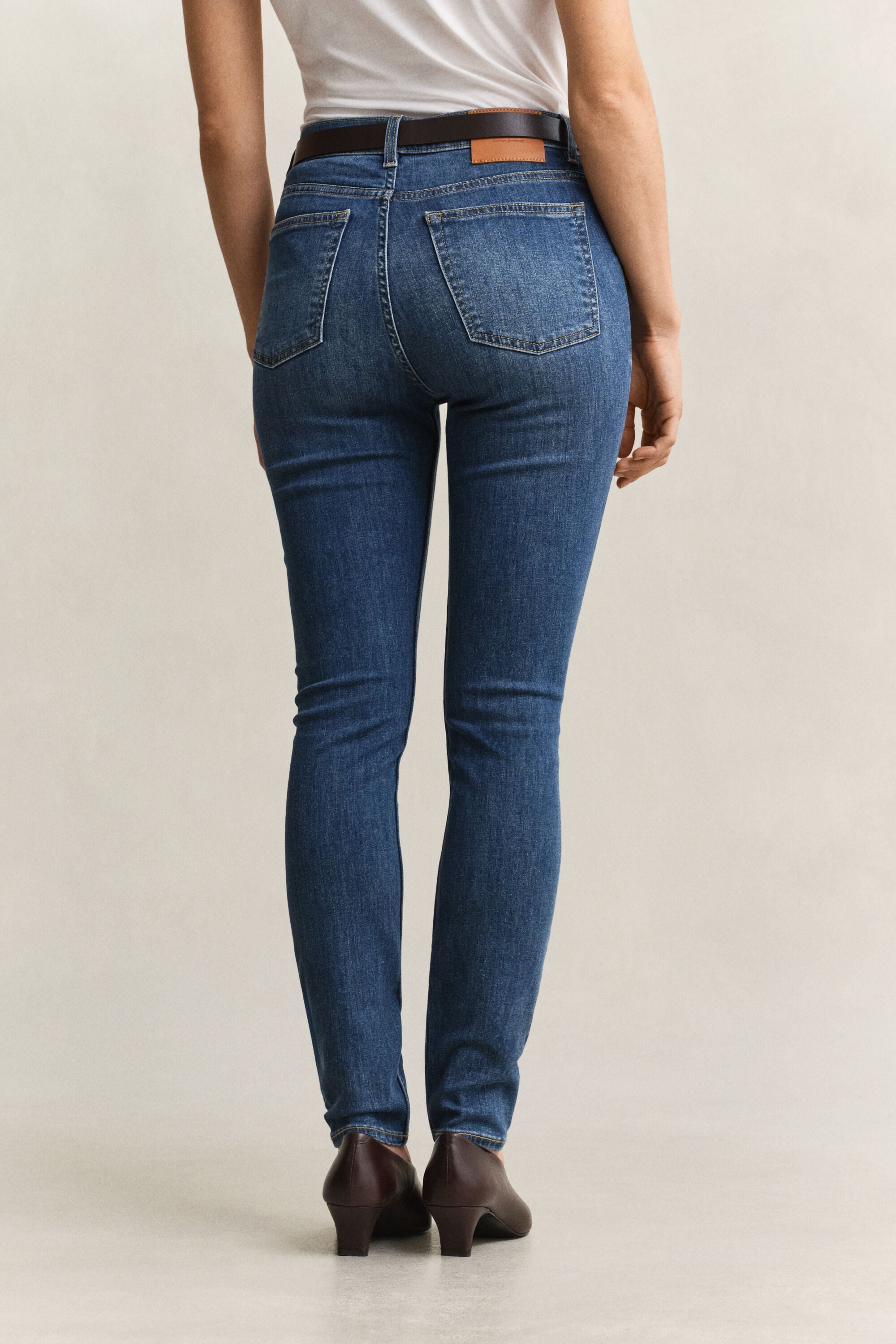 Skinny jeans met stretch