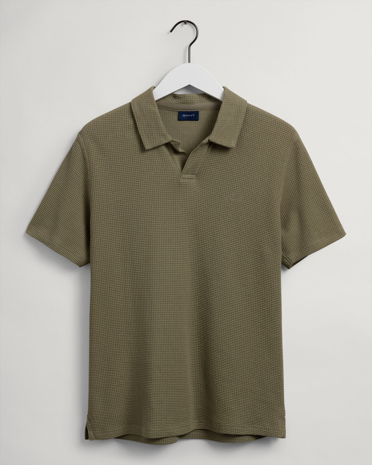 Pure Prep Rugger met wafelstructuur