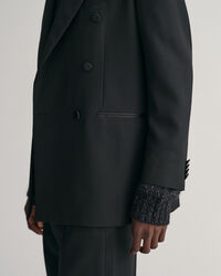 Smoking-kostuumblazer met dubbele knopenrij