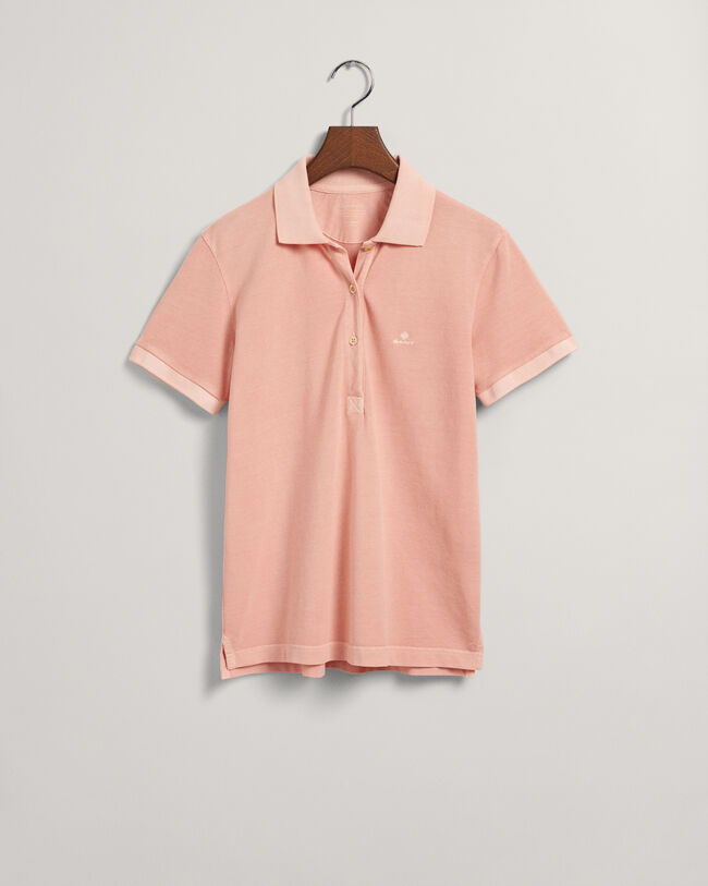 Sunfaded piqu&eacute; poloshirt