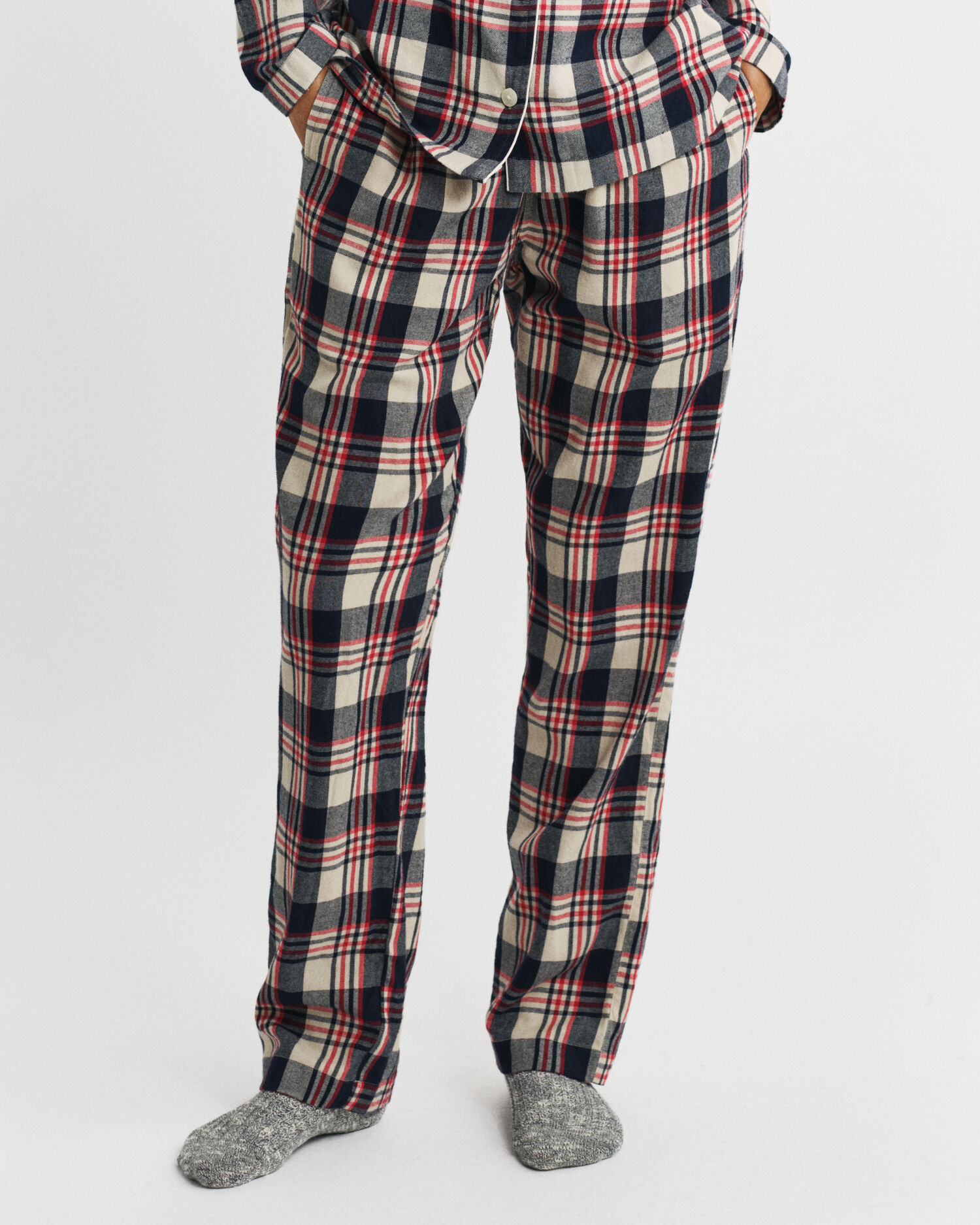 Cadeauset met flanellen pyjama