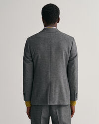 Kostuumblazer met visgraatmotief