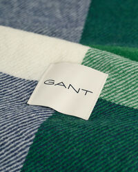 Geweven sjaal met ruiten