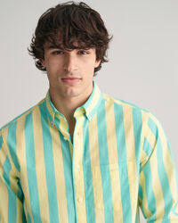 Regular Fit Parasol Striped overhemd van poplin