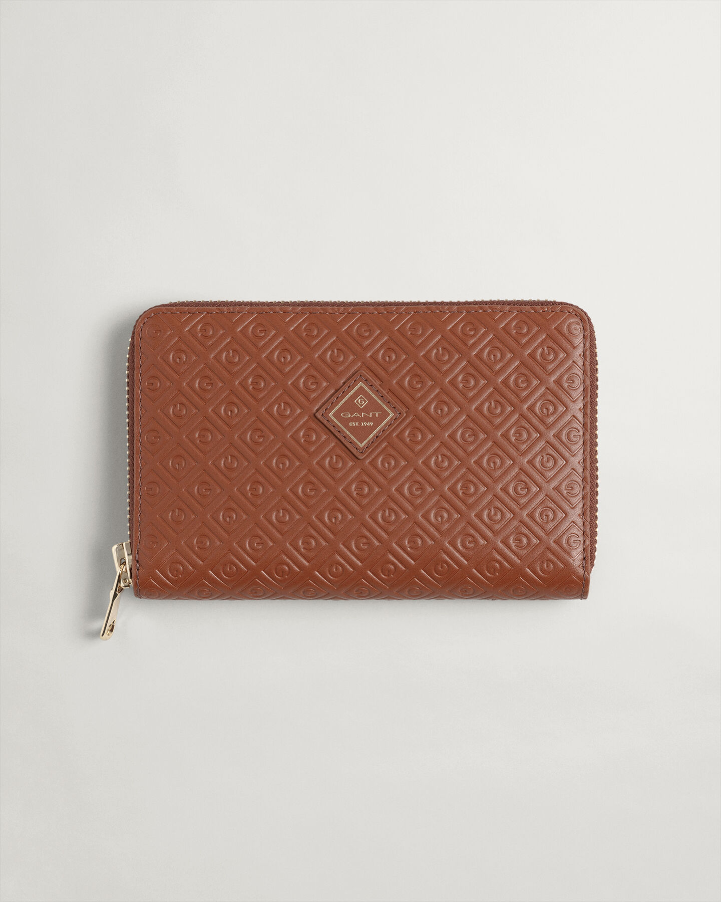 Icon G leren portemonnee