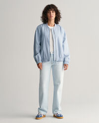 Bomberjack van linnenmix