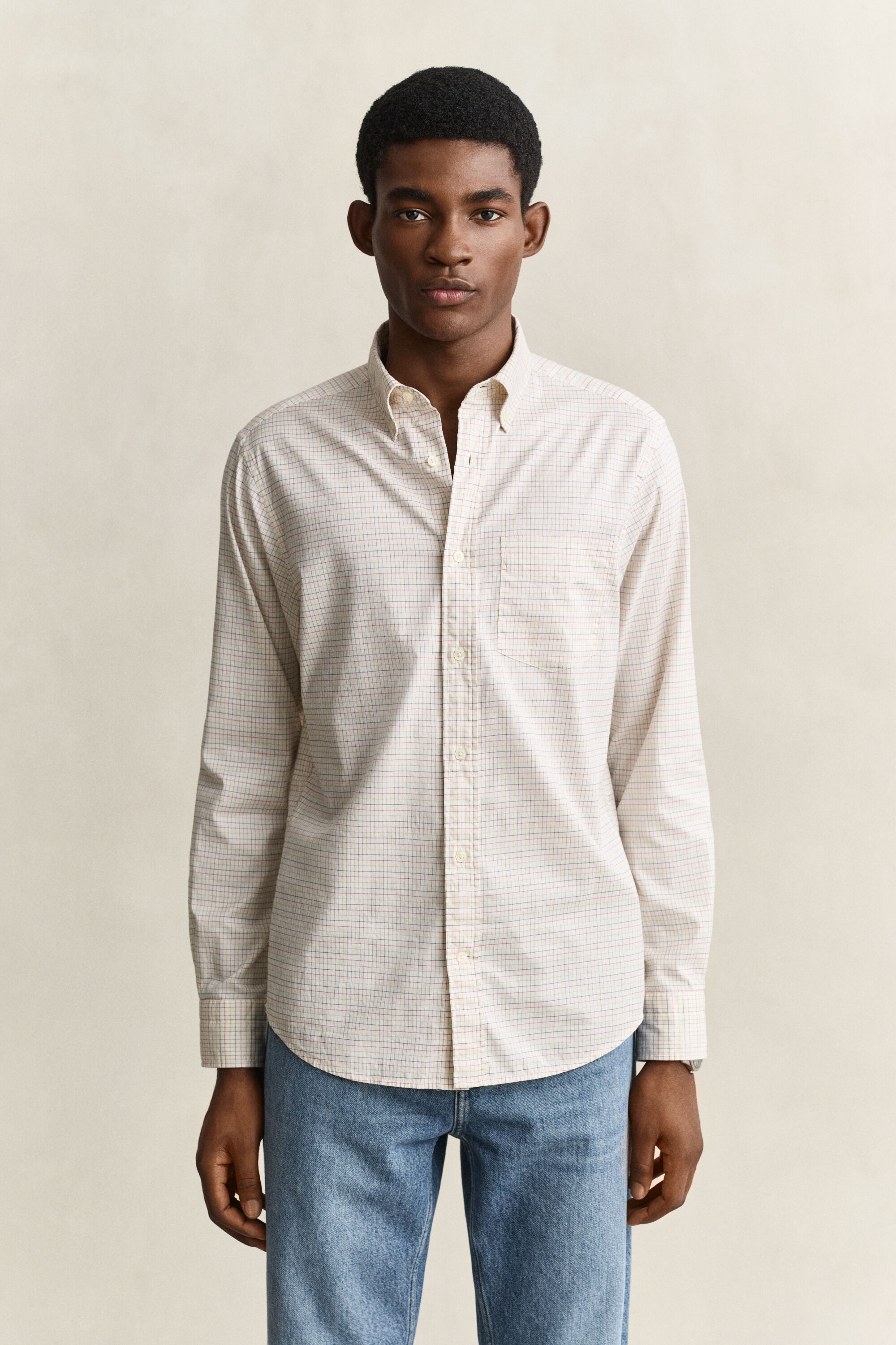Gant x Yale geruit Oxford-overhemd