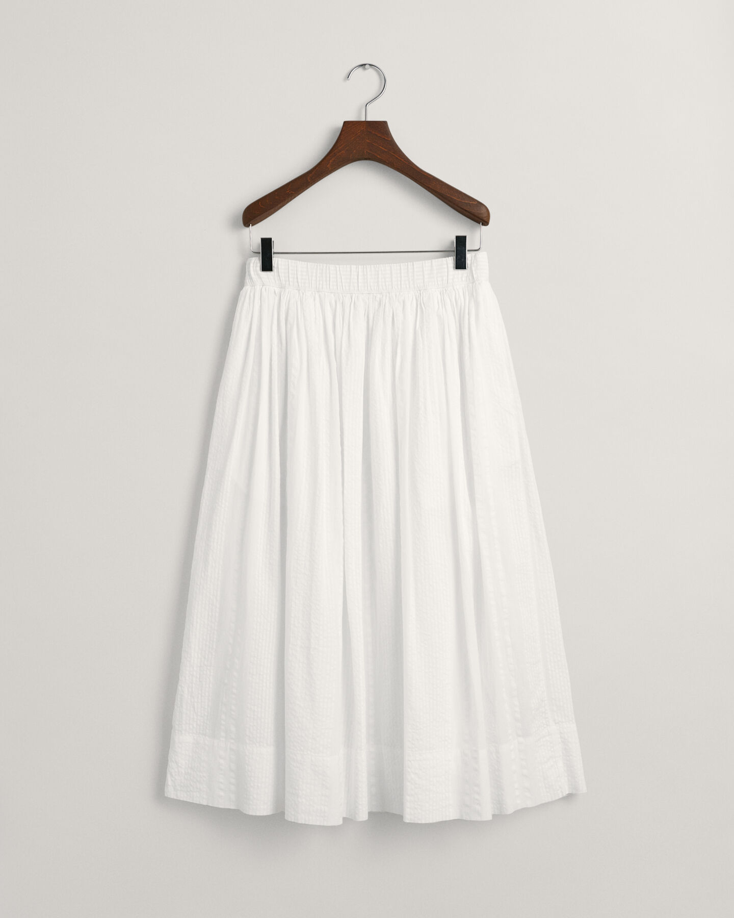 Seersucker Pull-On rok met strepen