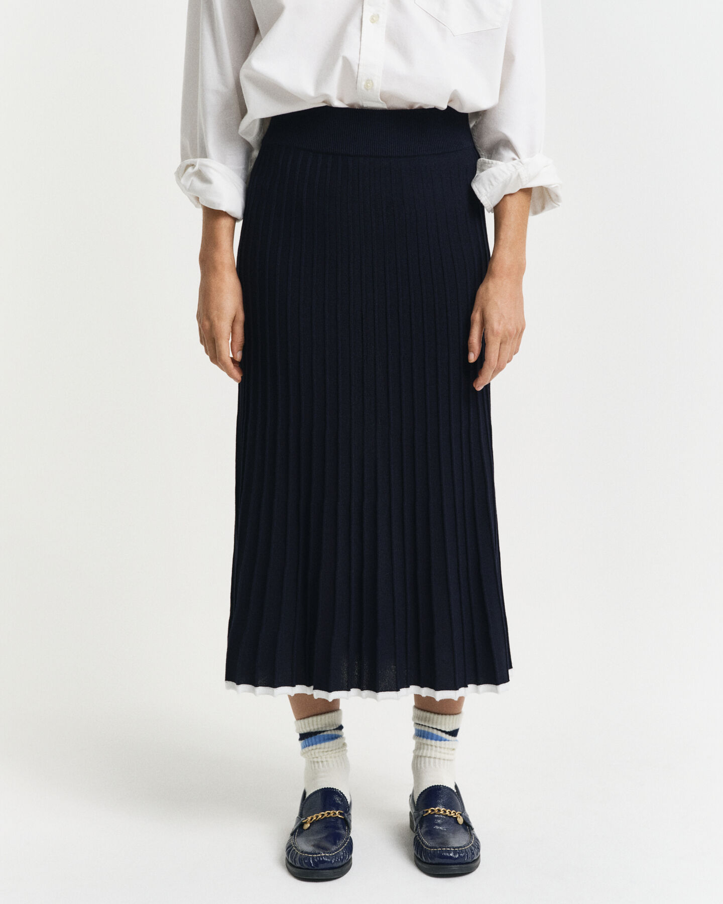 Rok van gebreid viscose