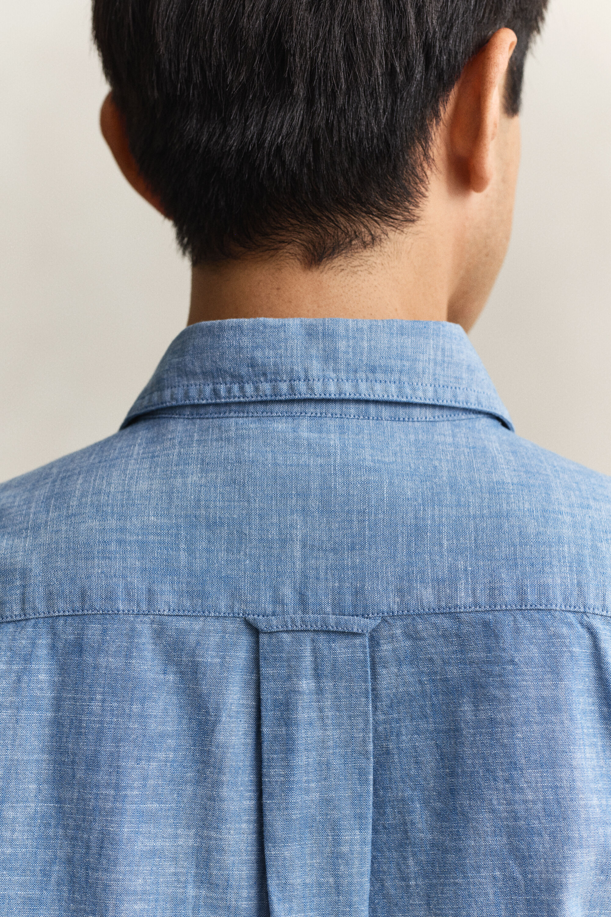 Overoverhemd van chambray
