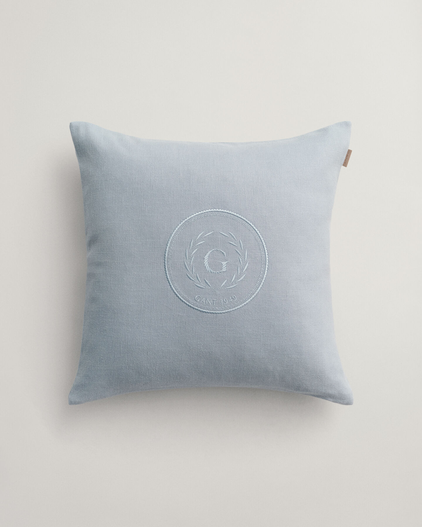 Crest kussenhoes in ton sur ton