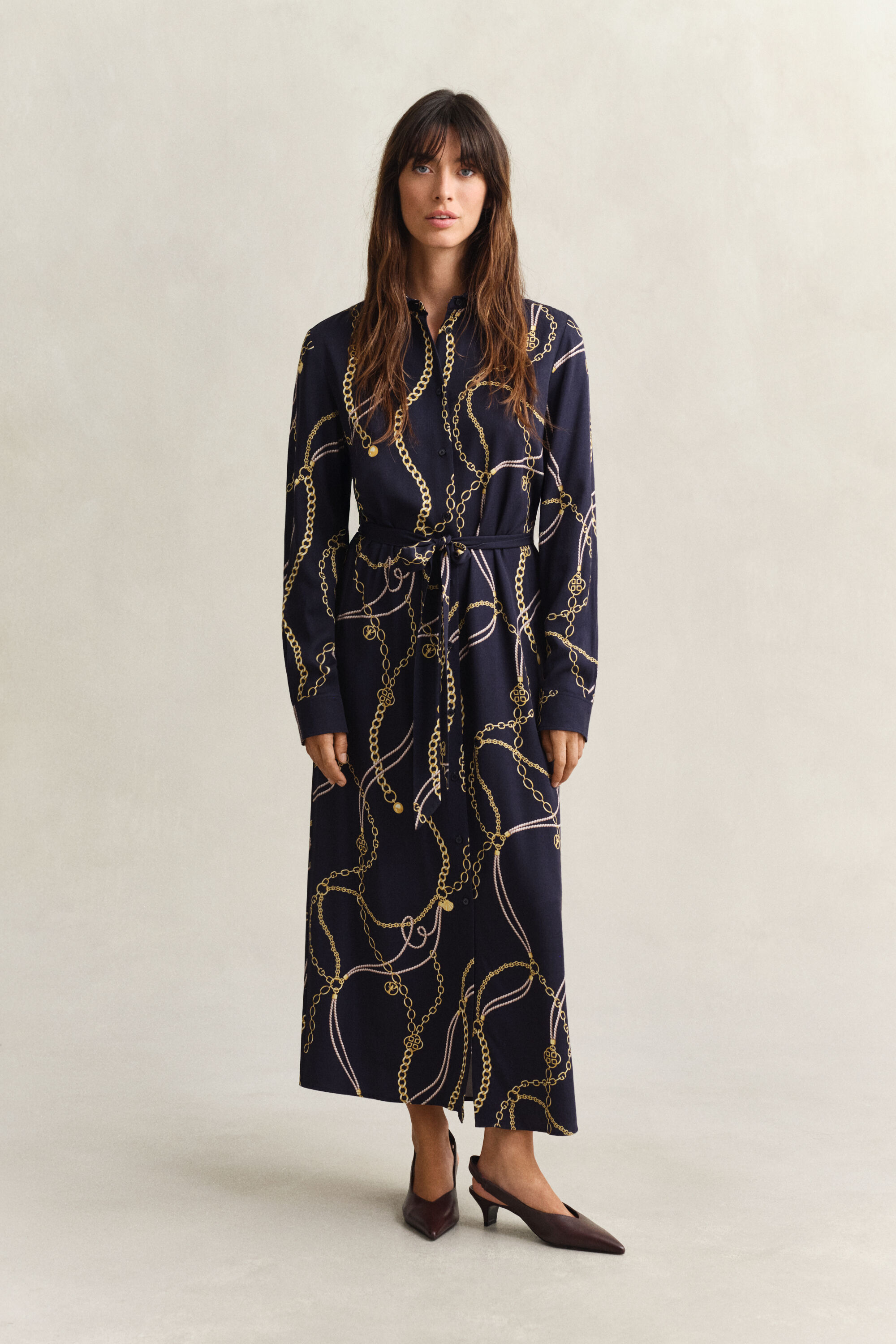 Overoverhemdjurk met print