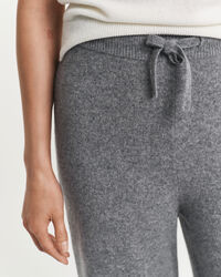 Broek van gebreide wol