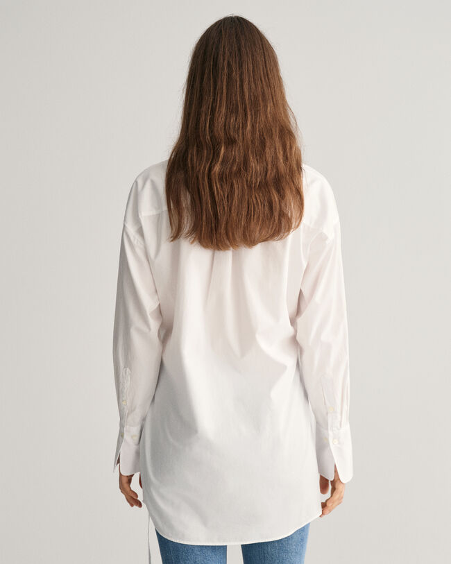Oversized wikkelblouse