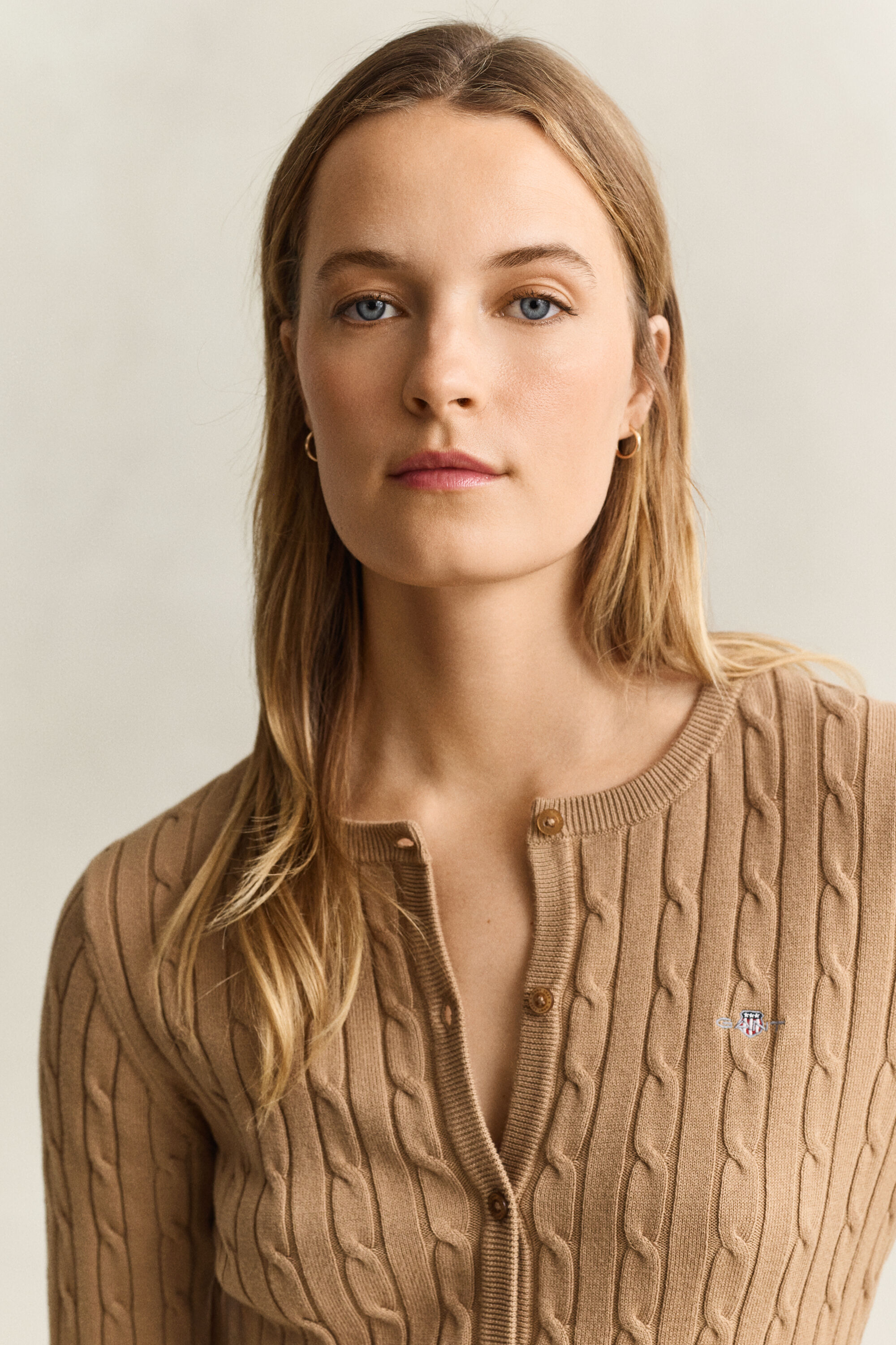 Kabelgebreid vest
