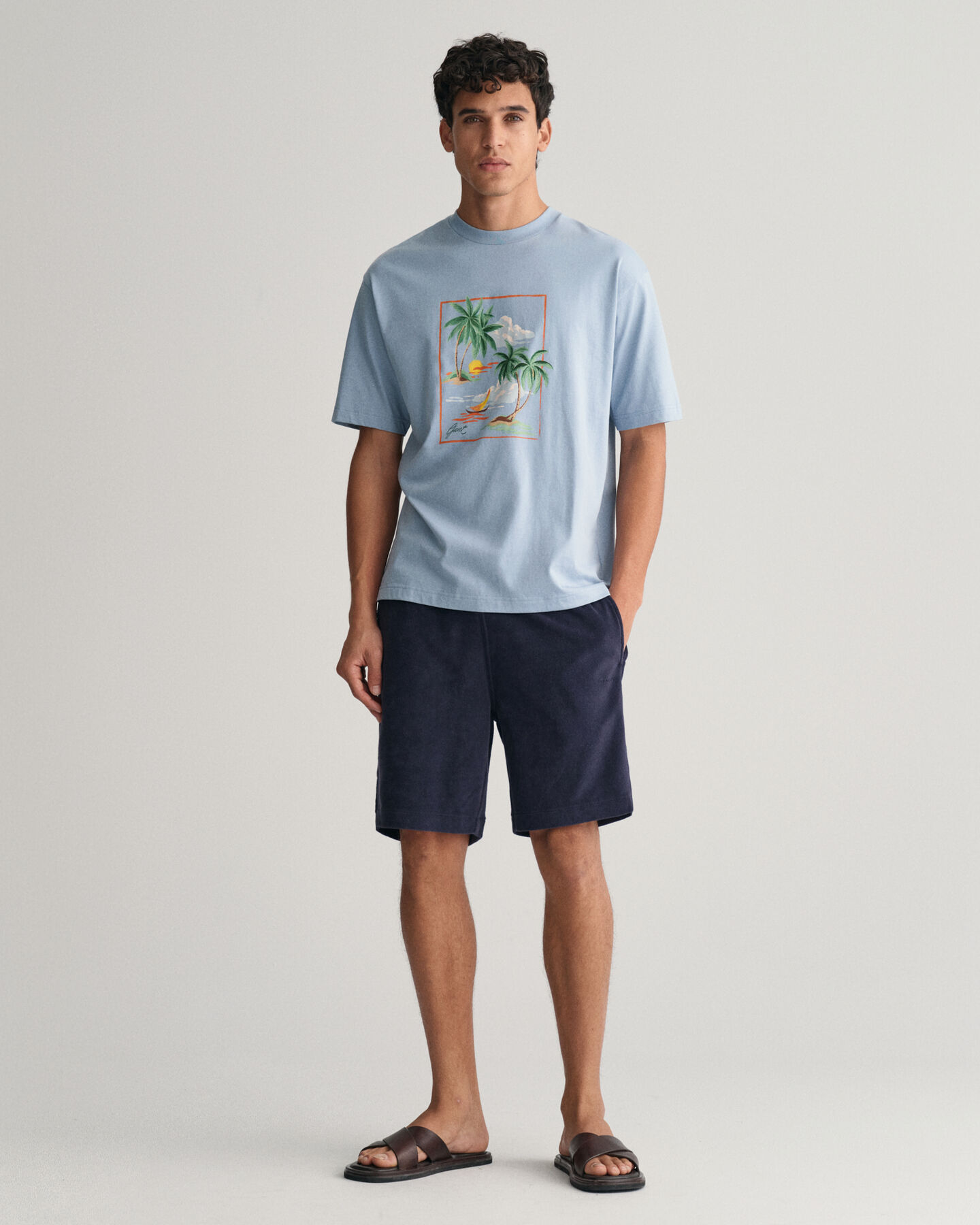 Hawaiian Print T-shirt