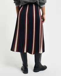 Gestreepte plooirok
