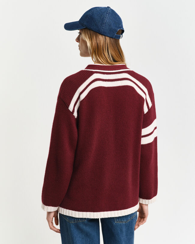 GANT Varsity vest met V-hals