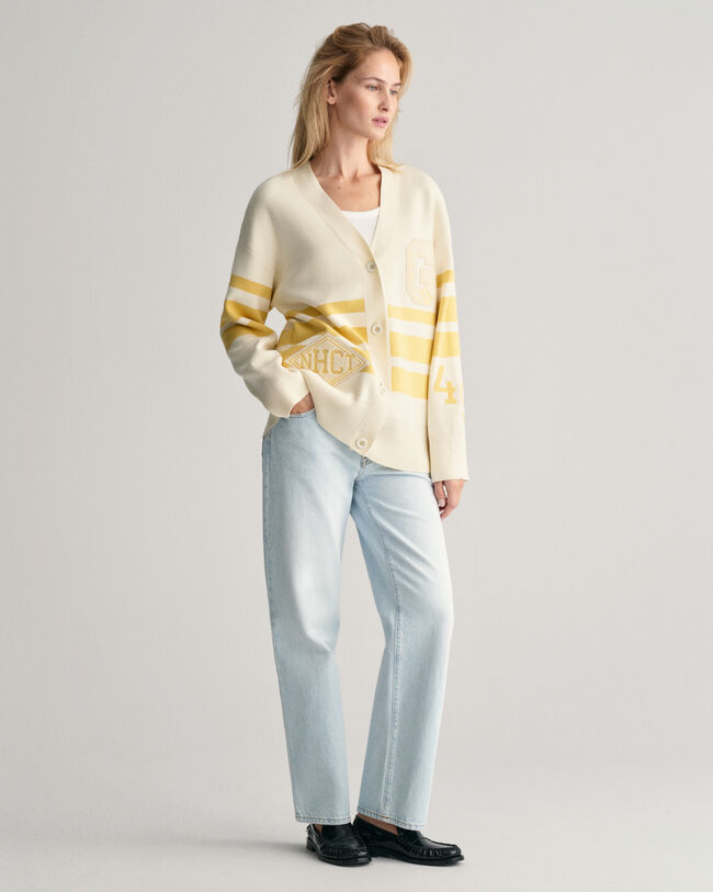 GANT Varsity vest met V-hals