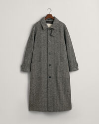 Balmacaan wollen jas