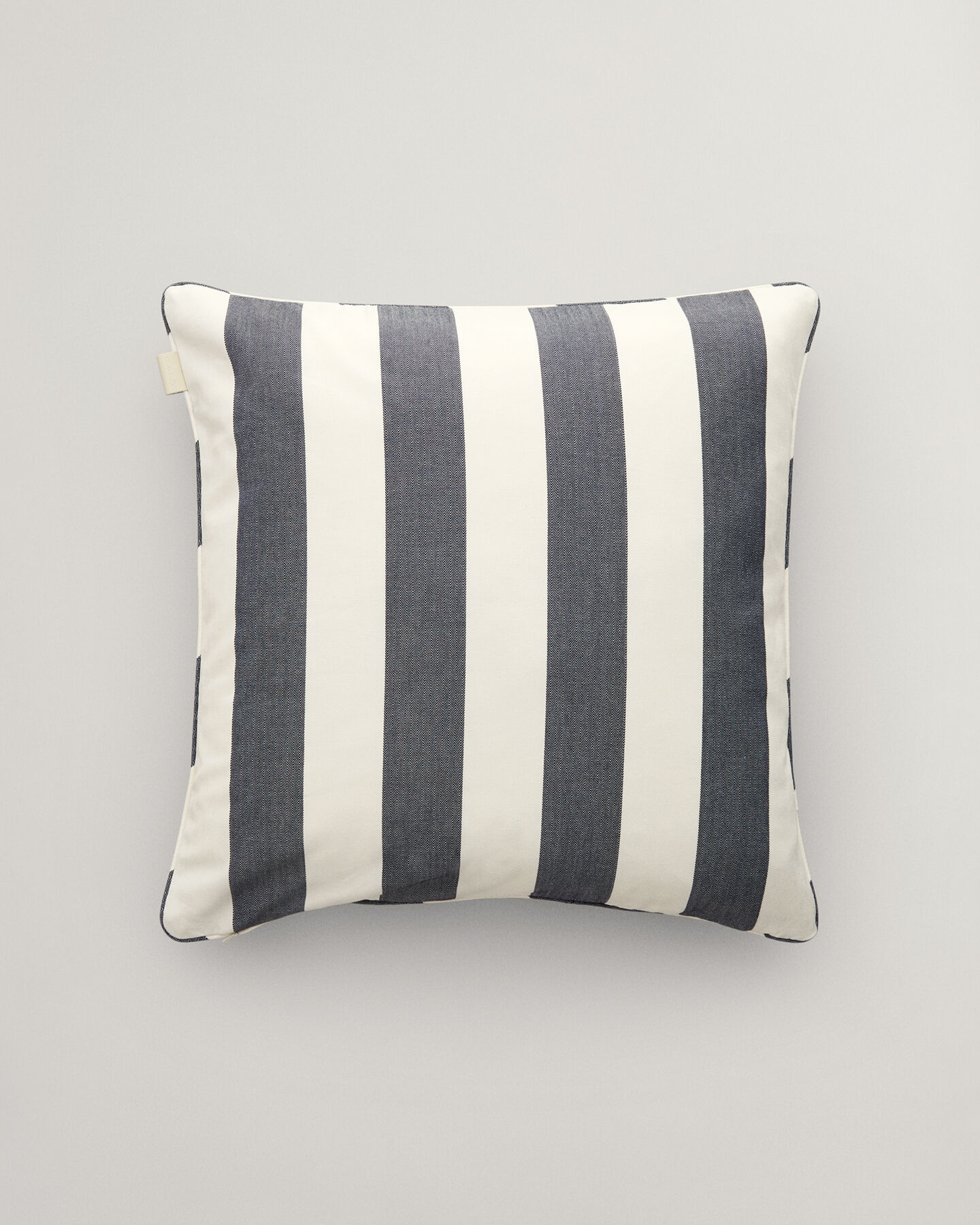 Striped Archive Shield Cushion