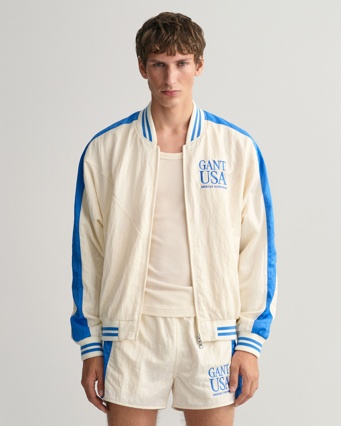 Satijnen GANT Varsity Jacket