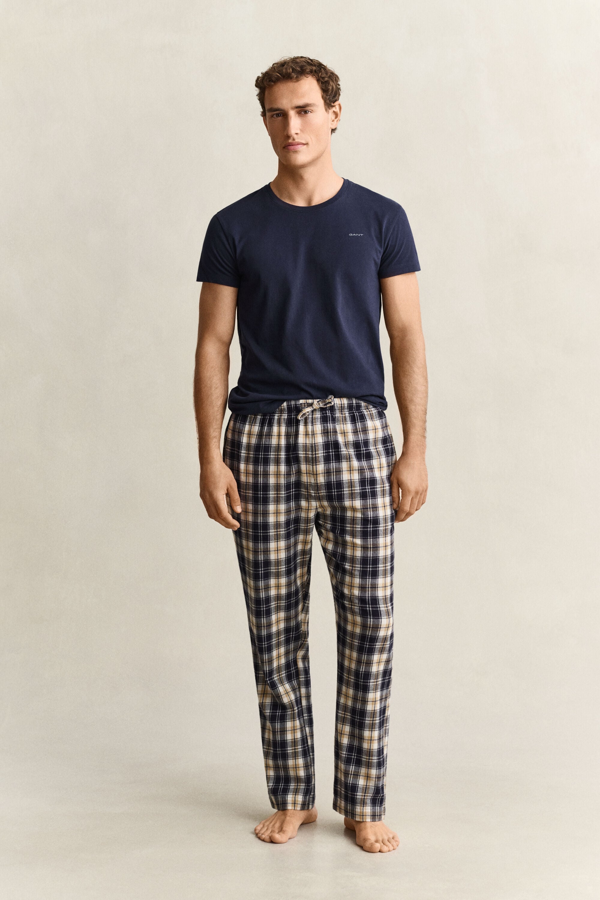 Geruite pyjamabroek