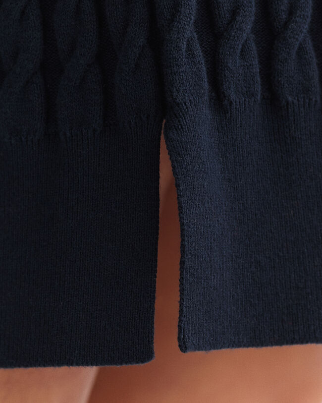 Jurk met gedraaide kabels