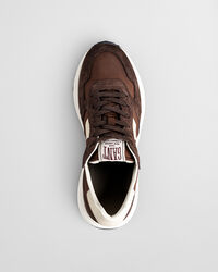 Beywin sneakers van suède en nylon