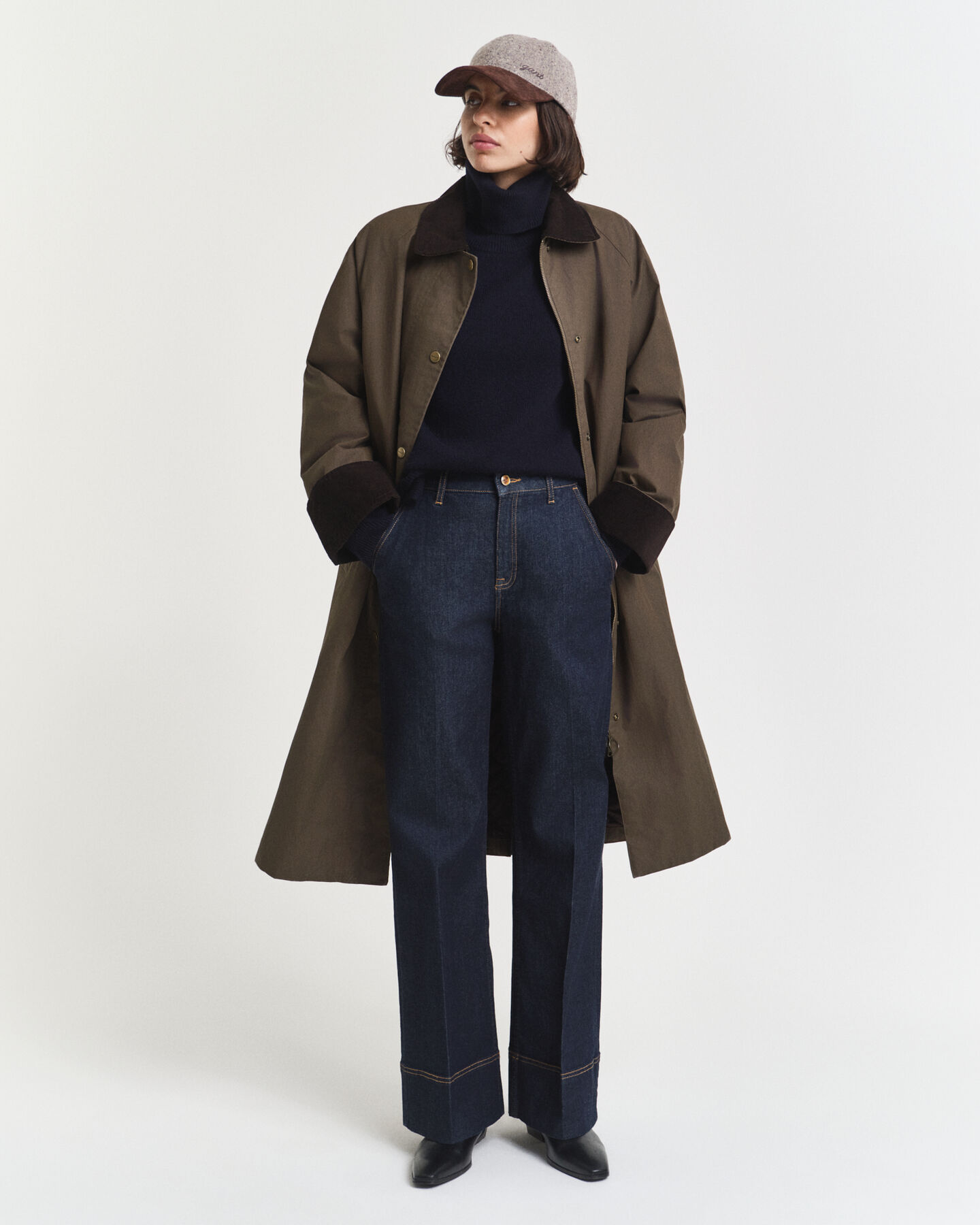 Coltrui van een zachte wol-kasjmiermix