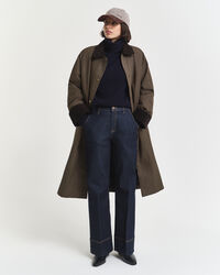 Coltrui van een zachte wol-kasjmiermix