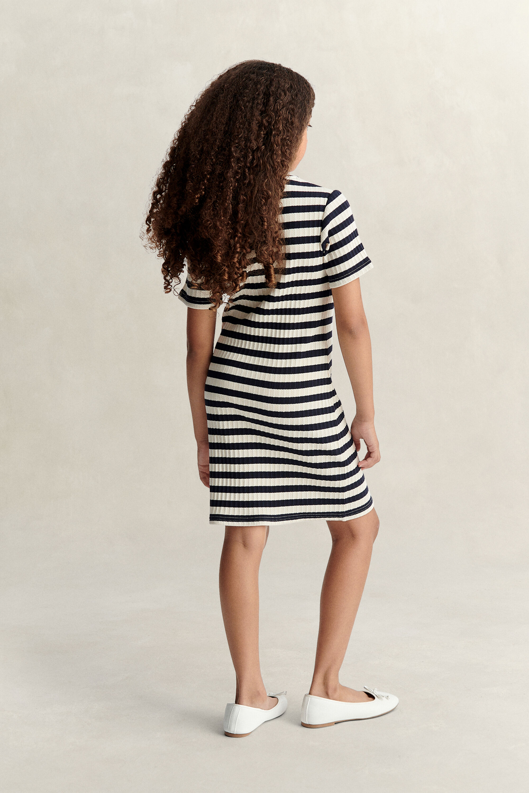 Teen Girls jurk met streep