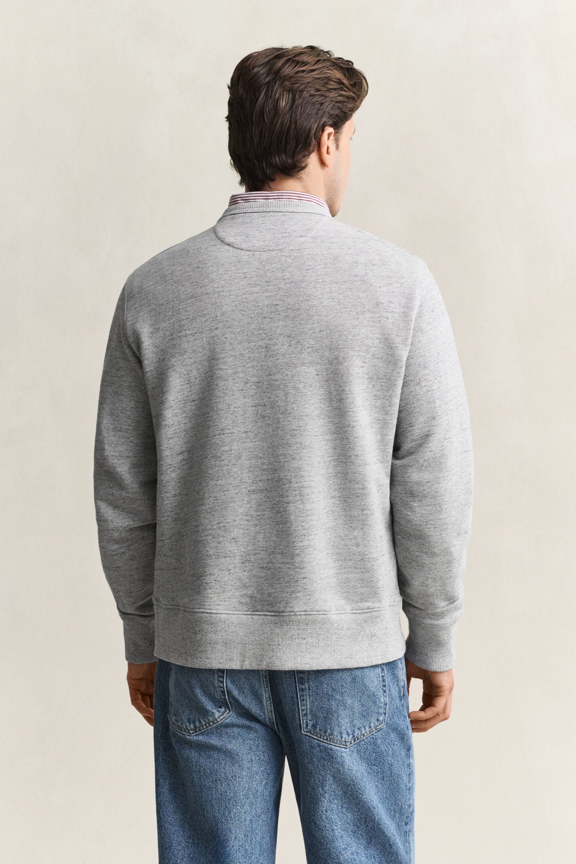Heather Sweatshirt met ronde hals