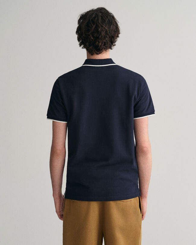 Piqu&eacute; poloshirt