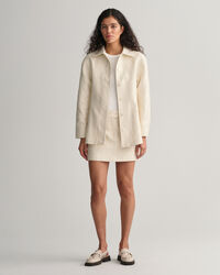 Textured overhemdjack