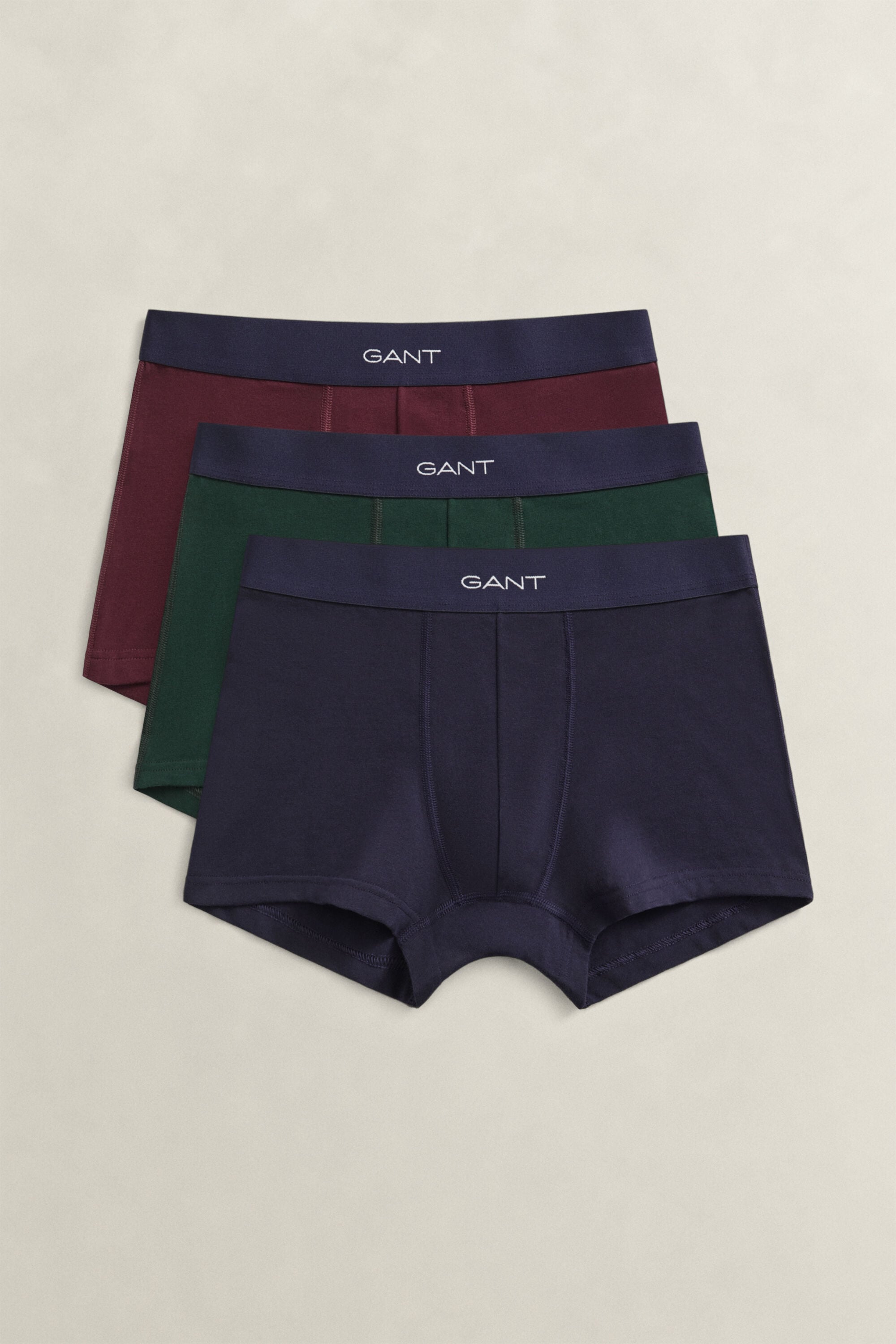 Set van drie verschillende boxershorts