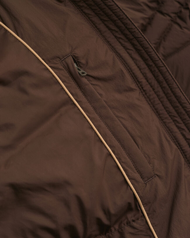 Middellange donsbodywarmer