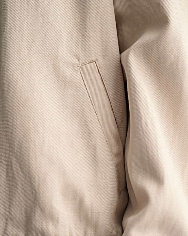 Bomberjack van linnenmix