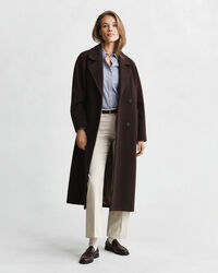 Regular Fit poplin overhemd met strepen