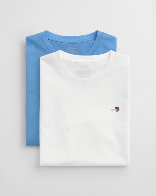 Teens set van twee T-shirts met ronde hals