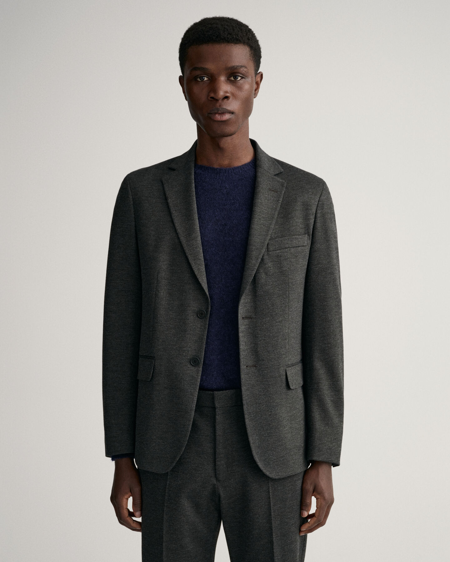 Jersey kostuumblazer