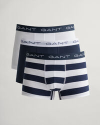 Set van drie boxershorts met rugbystrepen