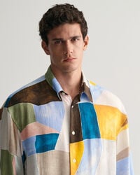 Oversized Art Print overhemd