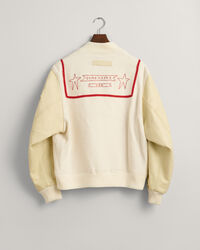 Blank Canvas Project x Kilo Kish bouclé Varsity Jacket