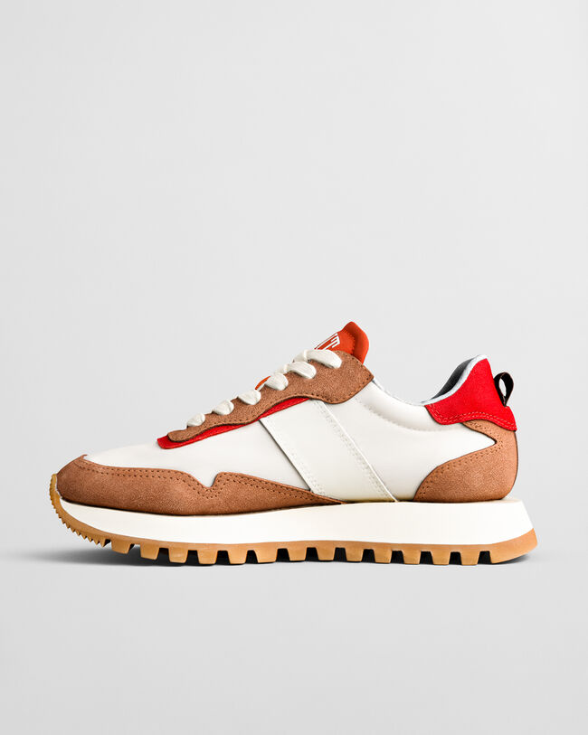 Caffay sneakers van suède en nylon